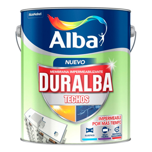 Duralba Techos Blanco S/F x 10 kg