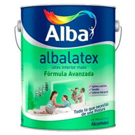 Albalatex Interior Mate Blanco x 4 lt