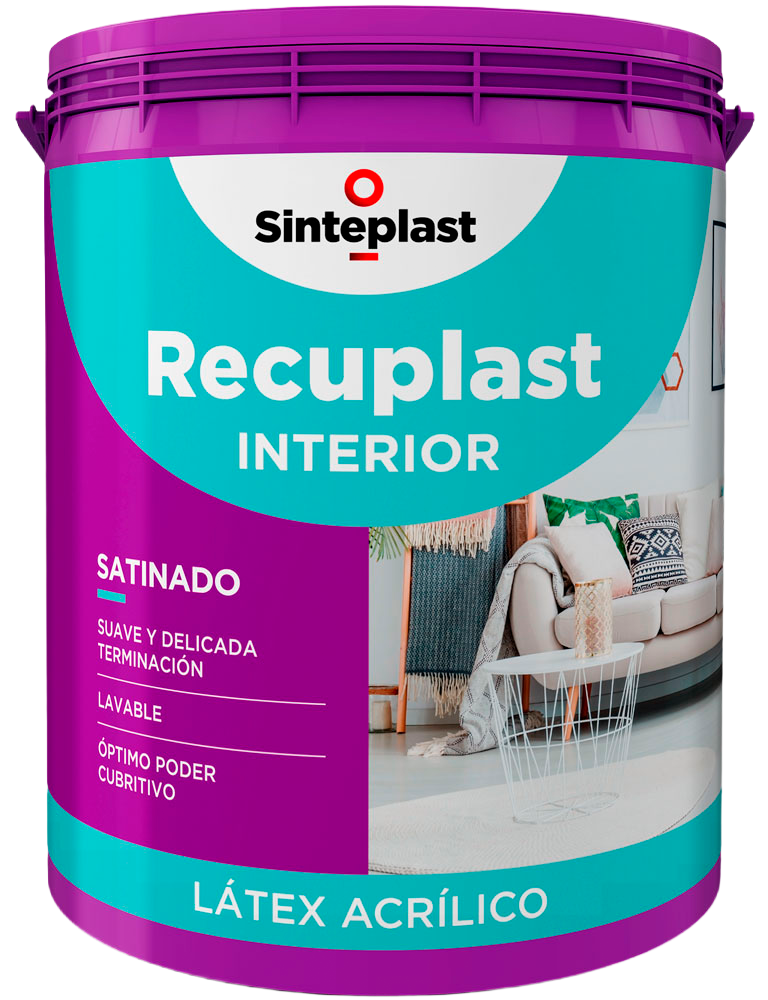 Recuplast Int. Mate Bco/Pastel x 4 lts