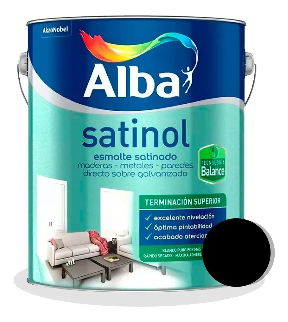 Satinol Negro x 1 lt