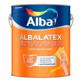 ALBALATEX ULTRALAVABLE BLANCO X 1 LT