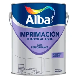 IMPRIMACION FIJ. AL AGUA ALBA X 4 LTS