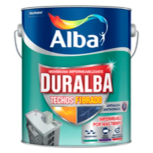 DURALBA TECHOS TEJA FIBRADO X 10 KG