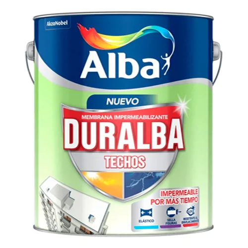 DURALBA TECHOS BLANCO S/F X 20 KG
