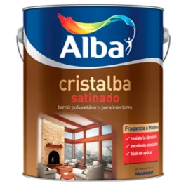 BARNIZ CRISTALBA SATINADO X 4 LTS