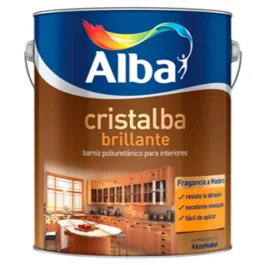 BARNIZ CRISTALBA BRILLANTE X 4 LT