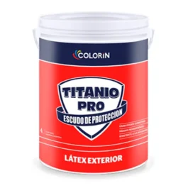 TITANIO PRO LATEX EXTERIOR BCO X 4 LTS