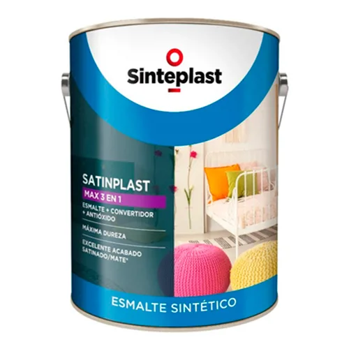 SATINPLAST NEGRO 3 EN 1 X 1 LT.