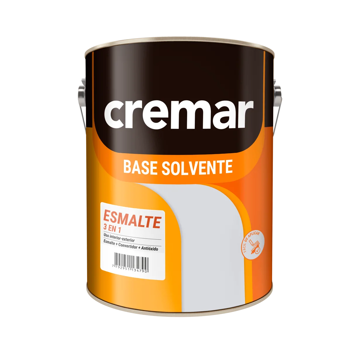 CREMAR SINT NEGRO 3 EN 1 X 1/2 LT