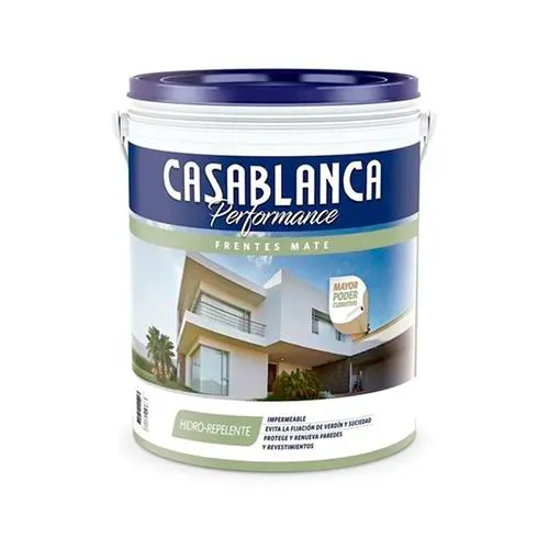 CASABLANCA FRENTES MATE BLANCO X 4 LTS