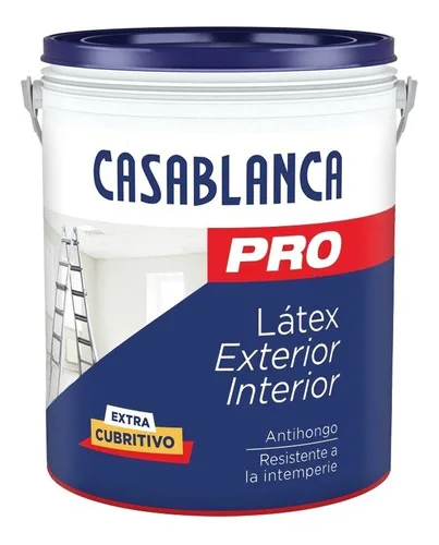 CASABLANCA PRO INT/EXT BLANCO X 4 LTS