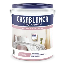 CASABLANCA INT SATINADO BCO X 20 LTS