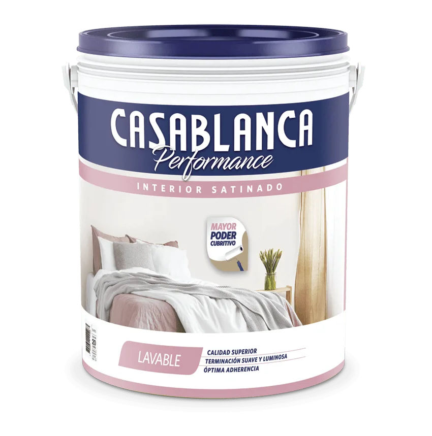 CASABLANCA INT SATINADO BCO X 20 LTS
