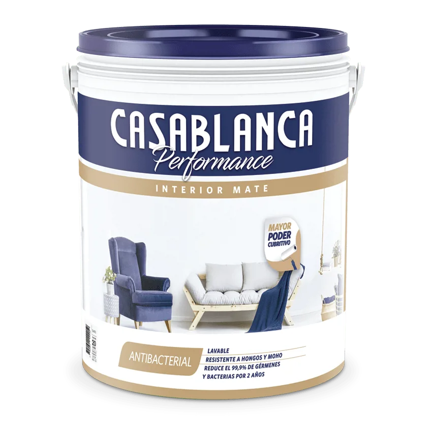 CASABLANCA INTERIOR BLANCO MATE X 4 LTS